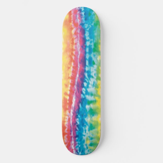 Tie Dye Skateboard Bräda 20,5 Cm (Framsida)