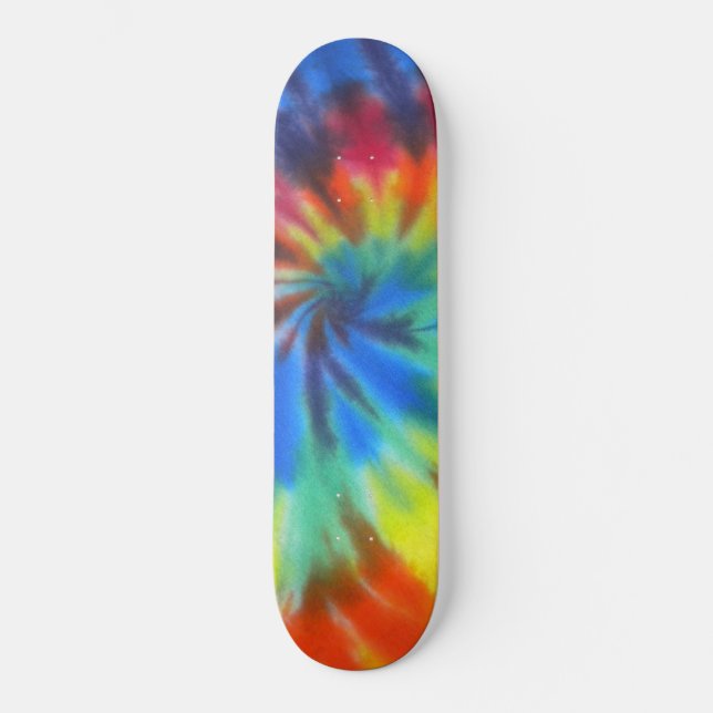 Tie Dye Skateboard Deck (Framsida)