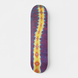 Tie Dye Skateboard - Star Rand Bräda 21,5 Cm