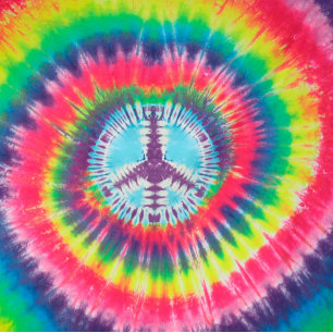 Tie Dye Skateboard Swirl Bräda 21,5 Cm