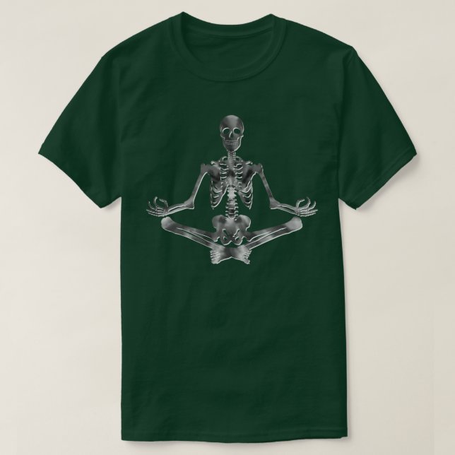 Tie Dye Skeleton  T Shirt (Design framsida)