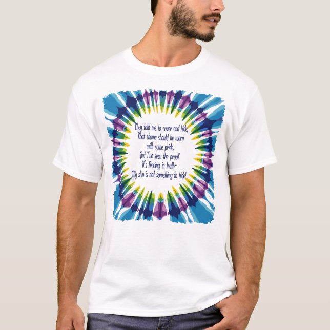 Tie-Dye Skin Pride Tee (Framsida)