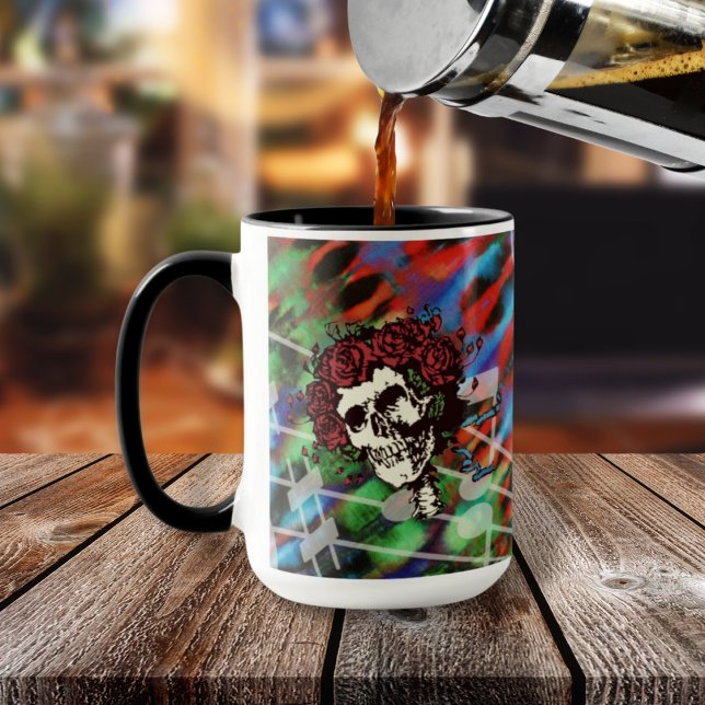 Tie Dye Skull med Ro Mugg (Skapare uppladdad)