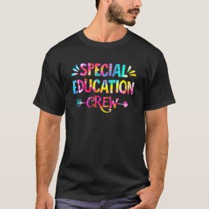 Tie Dye Speciell Education Crew Sped Squad Speciel T Shirt