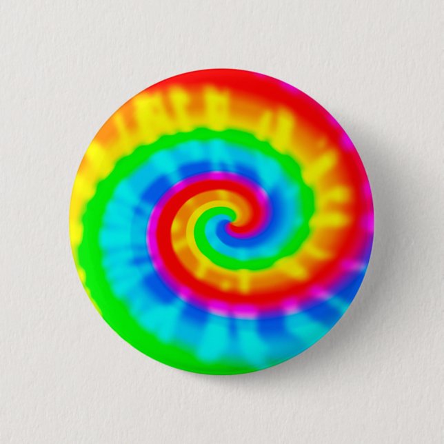 Tie Dye Spiral Knapp (Framsida)
