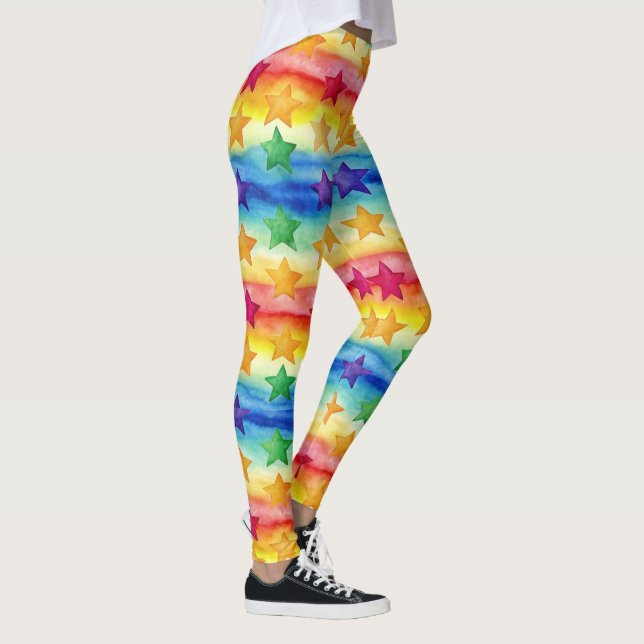 Tie Dye Star Leggings (Höger)