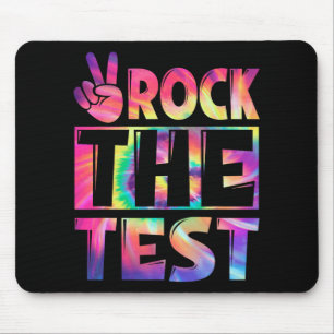 Tie Dye Sten the Test Lycklig Test Day Teacher Lo Musmatta