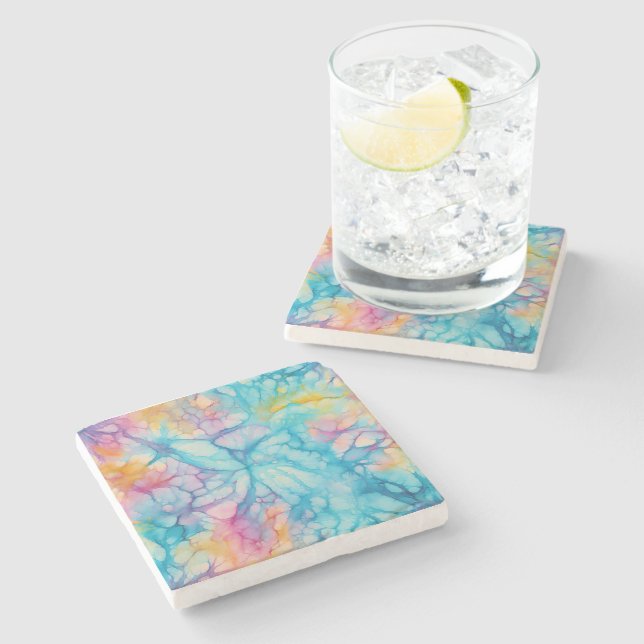 Tie-Dye Stenunderlägg (Sidan)