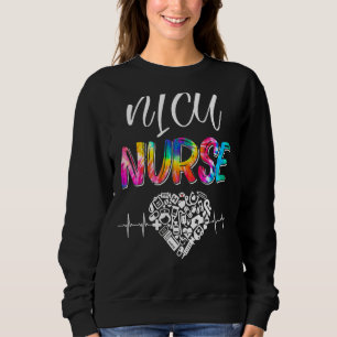 Tie Dye Stethoscope Nicu Nurse Day Nursing SCrub L T Shirt