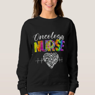 Tie Dye Stethoscope Oncology Sjuksköterskedagar T Shirt