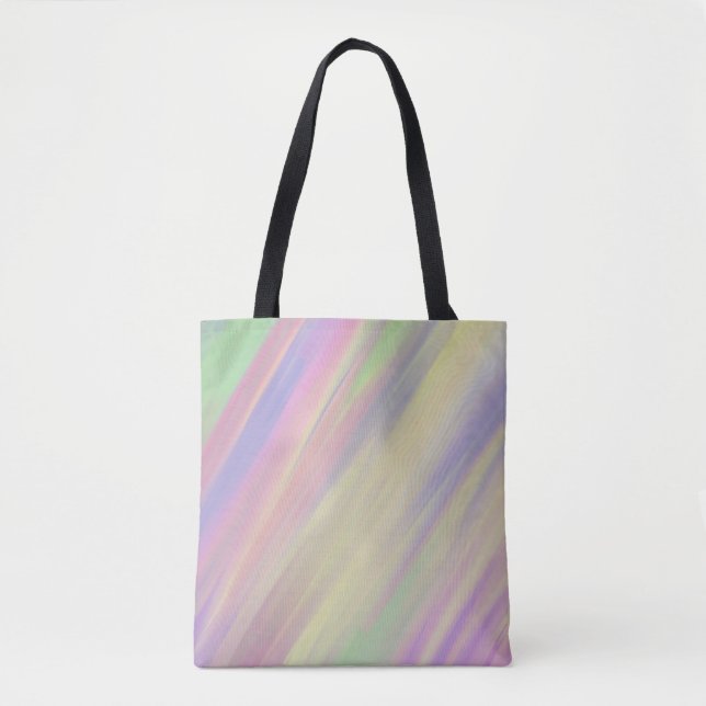 Tie Dye-stil Flerfärgad Bakgrund Tygkasse (Framsida)