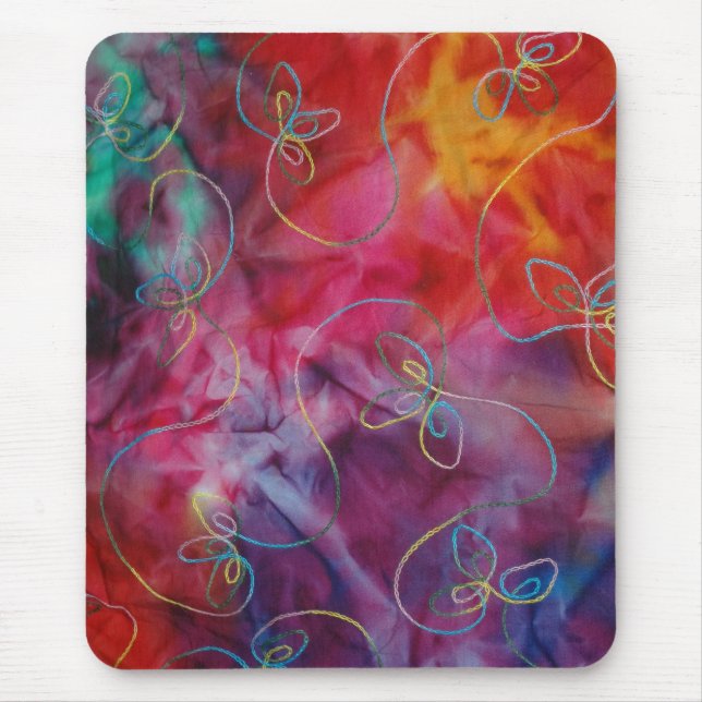 Tie-Dye Stitching Mousepad Musmatta (Framsidan)