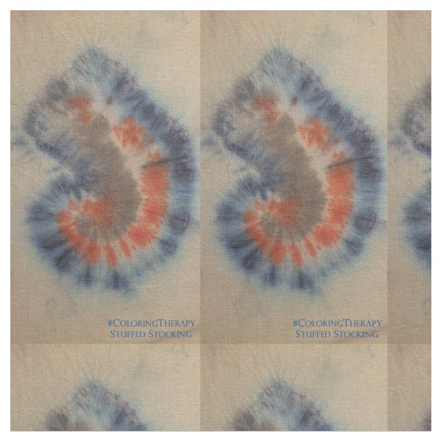 Tie-Dye-stoppad lagerstruktur Tyg (Närbild)