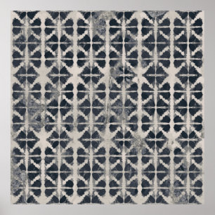 Tie dye struktur kreativ upprepar modern patternaf poster