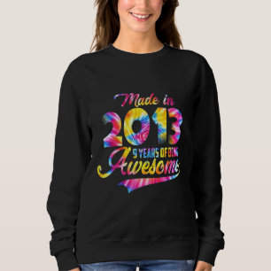 Tie Dye tillverkat 2013 i 9 år som Fantastisk 9 BI T Shirt