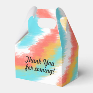 Tie Dye Tonårsfödelsedag Sommarvirvel Godis Presentaskar