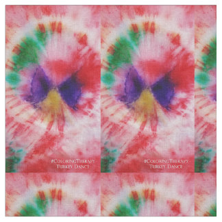 Tie-Dye Turkey Dancer-väv Tyg