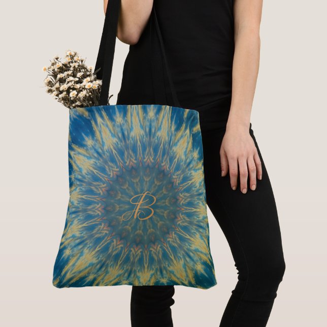 Tie Dye Tygkasse (Närbild)