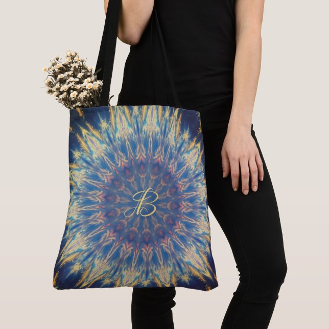 Tie Dye Tygkasse (Närbild)