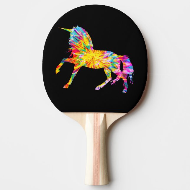 TIE DYE UNICORN PINGISRACKET (Framsidan)