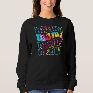 Tie Dye Vintage Mamma Best Mamma ever Lycklig Mor' T Shirt