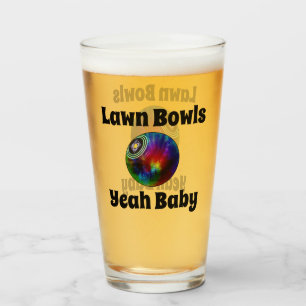 Tie Dyed Gräsmatta Bowl, Beer Glass Glaskopp