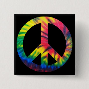 Tie Dyed Peace Knapp