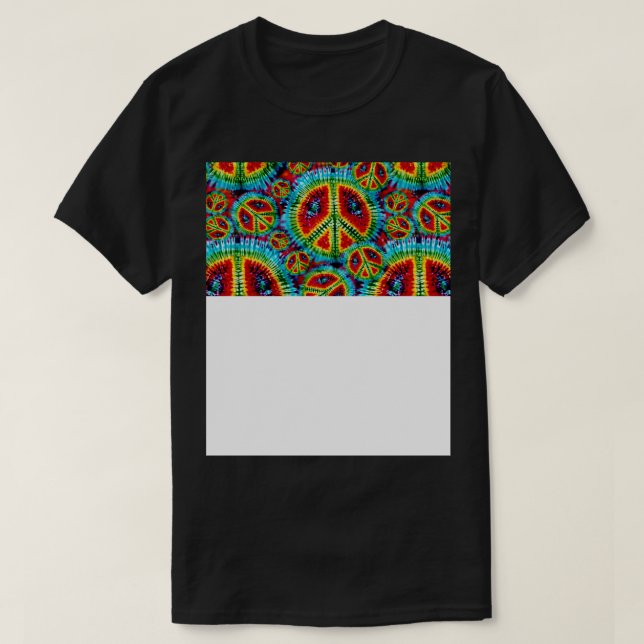 Tie Dyed Psychedelic T Shirt (Design framsida)