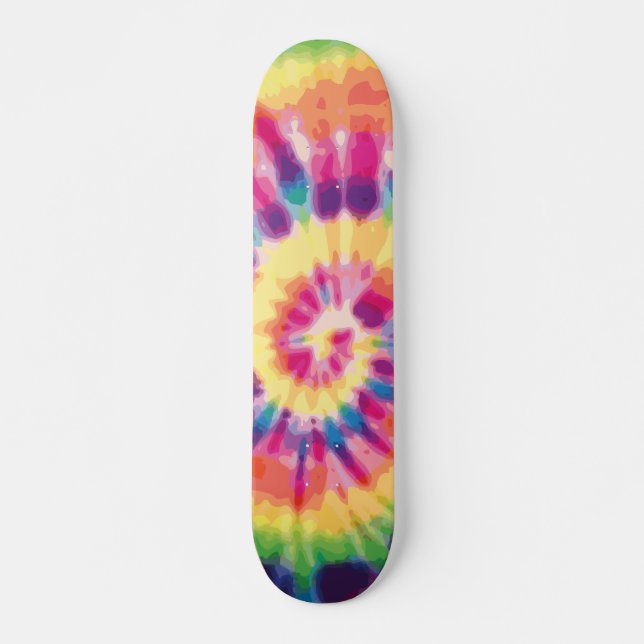 Tie Dyed Skate Skateboard Bräda 20 Cm (Framsida)