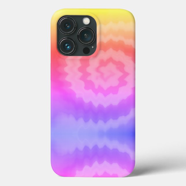 Tie Dyssnande funky - rekregroovy colorful mönster (Baksida)