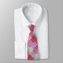 TIE EN PÅ bländad RhinestonetryckTie Slips
