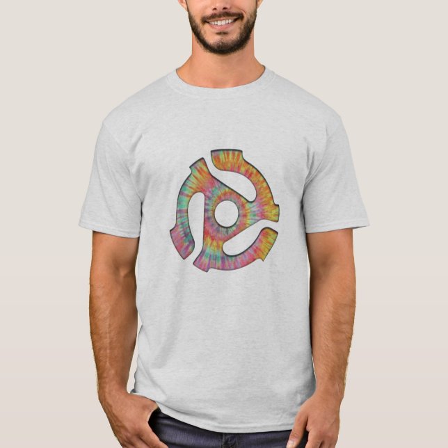 Tie-Färg för 45 adapter T Shirt (Framsida)
