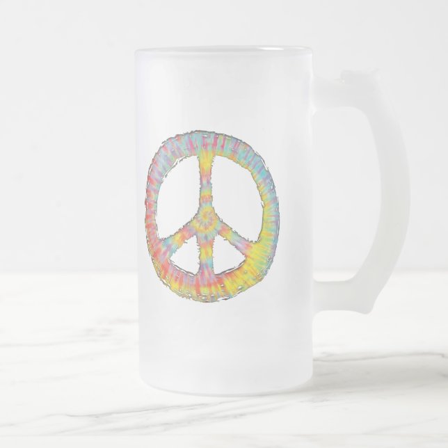 Tie-Färg fred 713 Frostat Ölglas (Höger)