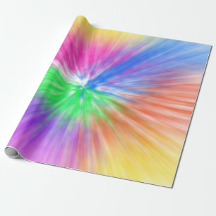 Tie-Färg som slår in papper Presentpapper