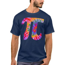 Tie färgad Pi-skjorta