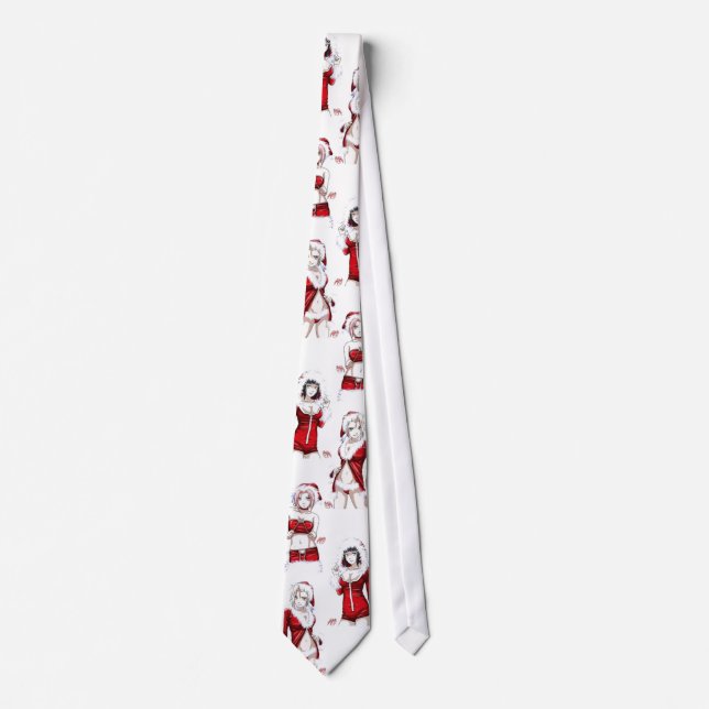 Tie för Animechickjul Slips (Framsida)