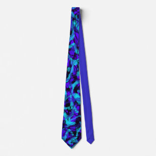 Tie för blåttgrafittistil slips