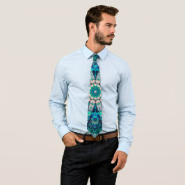 Tie för blåttMandalanacke Slips
