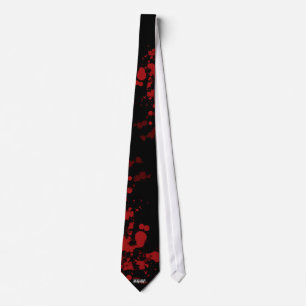 Tie för Deadman blodSplatter Slips