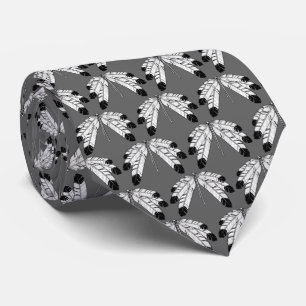 Tie för fjäder för konst för örnfjäderTie infödd Slips