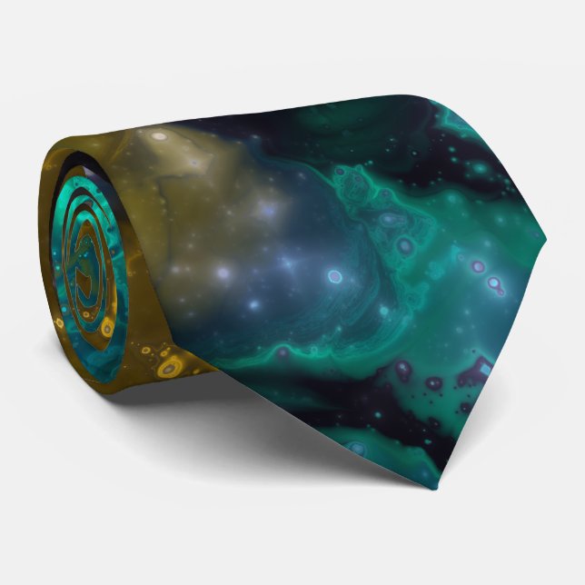 Tie för FractalNebulae 4 Slips (Rullad)