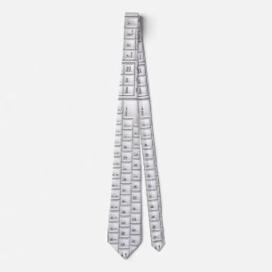 Tie för Geek för datorvittangentbord Slips