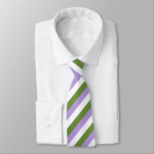 Tie för Genderqueer flagganacke Slips