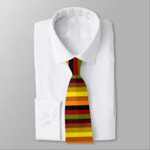 Tie för höstvågrätrandar slips