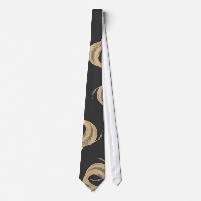 Tie för kaffekoppfläck slips (Framsida)