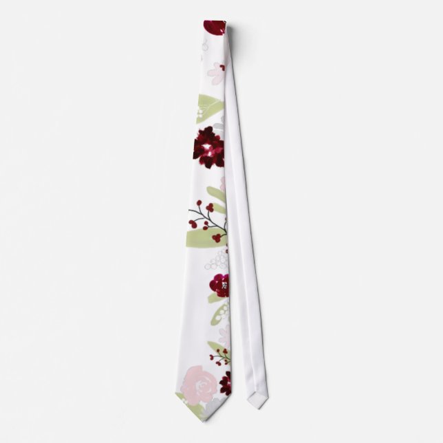 Tie för nacke för Burgundy rosa elegant Slips (Framsida)