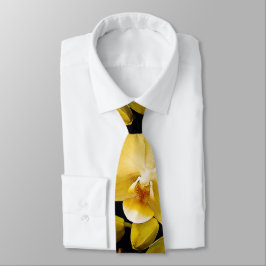 Tie för Orchidälskaresvart Slips