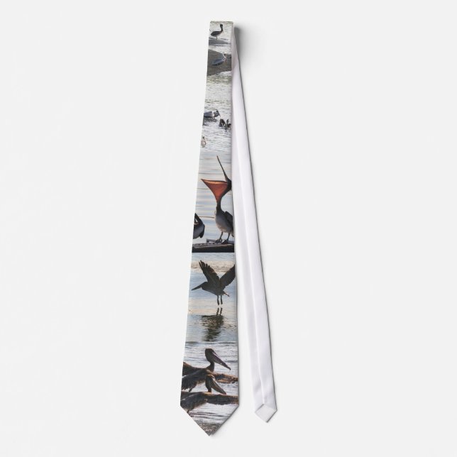 Tie för pelikanfotografiTribute Slips (Framsida)