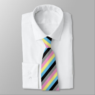 Tie för Polygender flagganacke Slips