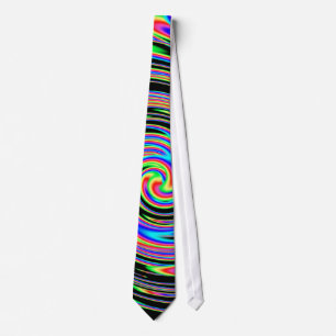 tie för regnbågepsychedelia 2 slips